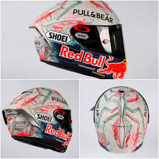 Since 1947, they have offered demanding motorcycle riders the highest levels of comfort, safety and aerodynamics. Marc S Special Helmet For Catalunya Motogp