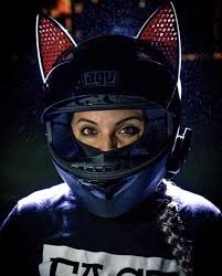 5 color mohi can cat ear helmet diffuser. 50 Coolest Cat Ear Motorcycle Helmets Helmet Upgrades