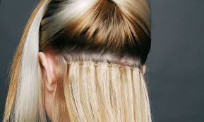 I saw them advertised in salon windows but knew they cost hundreds which i would never pay for a few months of this can happen, of course and you are advised not to use conditioner near them in case it lubricates them and causes fall out. Micro Bead Hair Extensions Stella Shay Beauty Bar Groupon