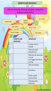 Maybe you would like to learn more about one of these? Simpulan Bahasa Free Online Activity