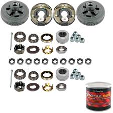 6k Electric Brake Trailer Axle Service Kit High Quality Options The Trailer Parts Outlet
