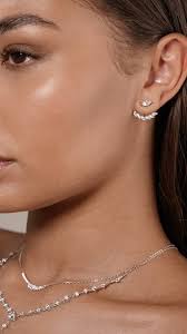 Lana Sterling Silver Ear Jackets by CARAT* LONDON