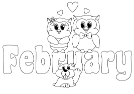 February Coloring Pages Best Coloring Pages For Kids Why should the kids have all the fun.