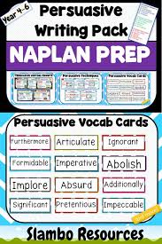 Persuasive Writing Naplan Prep Year 4 5 6 In 2020 Persuasive Writing Persuasive Writing Prompts Persuasive Techniques
