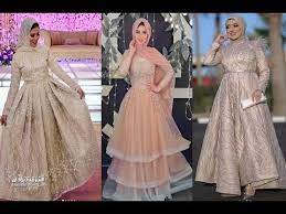 فساتين خطوبة للمحجبات2020 اجمل تشكيلة من فساتين الخطوبة والسواريه للمحجبات youtube victorian dress dresses fashion