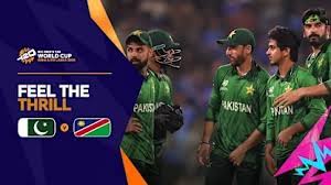 pak vs nam — Pakistan and Namibia Ready for Thrilling T20 World Cup Encounter