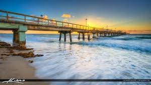 Anglins Fishing Pier At Lauderdale By The Sea During Sunrise Lauderdale By The Sea Pier Fishing Fort Lauderdale By The Sea