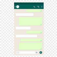 Download Whatsapp Empty Chat Template Vector Png Similar Png