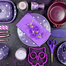 I have so much courage, fire, energy, for many things, yet i get so hurt. Purple Aesthetic Creative Concept Flatlay With Purple Theme Tableware Photograph By Milleflore Images