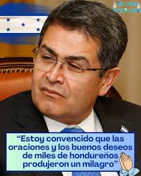 Juan Orlando Hernández afirmó que las oraciones del pueblo hondureño  obraron un milagro y le permitieron recuperar su libertad.