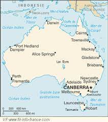 Expédition en france sous 48h. Fil Info Australie Carte Info Australie Carte Fil Info France Australie Carte