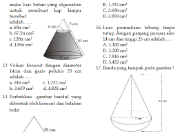 We did not find results for: Latihan Soal Bangun Ruang Sisi Lengkung 3 Matematika