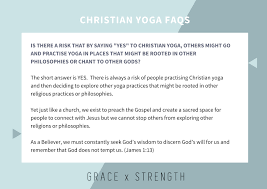 We did not find results for: Should Christians Do Yoga A Guide From Grace X Strength