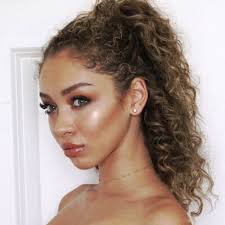 Messy ponytail with a cute bow. 25 Hairstyles Of Ponytails With Bangs To Give An Imposing Look
