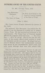 As the evidence in hernandez demonstrates, anglos in texas in the 1950s considered mexicans an inferior race. Hernandez V Texas A Legacy Of 60 Years In Custodia Legis Law Librarians Of Congress