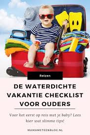 De Waterdichte Vakantie Checklist Voor Ouders Vakantie Checklist Boek Voor Kinderen Vakantie