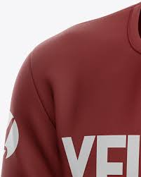 Download Men S Sweatshirt Mockup In Apparel Mockups On Yellow Images Object Mockups