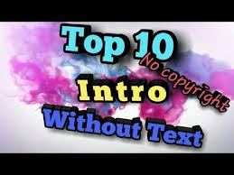 Best Intro 2019 Without Text Without Copyright 3d Intros Free Download Youtube Intro Youtube Intro Free Download