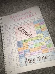 My Revision Timetable Revision Schoolorganizationtemplates Timetable School Timetable High School Hacks School Study Tips