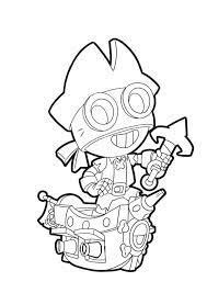 Poco heals himself and all friends he can reach with his uplifting melody. Ausmalbilder Brawl Stars 350 Malvorlagen Kostenlos Zum Drucken
