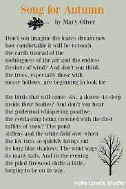 Adorable Fall Finds For Country Homes Autumn Decor Cozy Hello Lovely Mary Oliver Poems Nature Quotes Mary Oliver Quotes