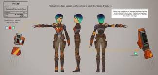 Sabine Wren Season 2 Design Star Wars Rebels Star Wars Concept Art Star Wars