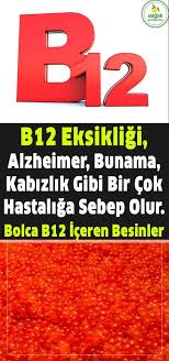 B12 Vitamini Vucut Icin Cok Onemlidir B12 Eksikligi Alzheimer Hastaligi Bunama Kabizlik Bas Agrisi Carpinti Halsizli Eye Care Diet And Nutrition Oral Care