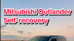 Mitsubishi Outlander: Self-Recovery in Sandy Terrain
