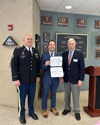 Major General Wesley E. Craig, Jr. awarded Dr. Fash for his tireless  efforts