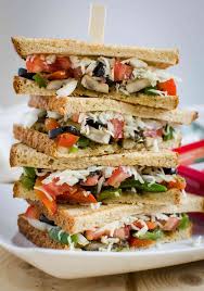 15 Min Easy And Healthy Italian Flavored Veggie Sandwich Recipe Meatless Or Vegetarian