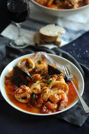 Easy Seafood Stew Recipe Saffron Recipes Stew Recipes Seafood Recipes