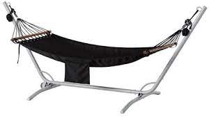 This black hanging chair features a tasteful bohemian style with. Ikea Hammock With Stand Gray Black 20202 142614 1014 Amazon Ca Patio Lawn Garden