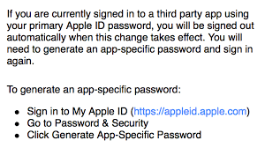 Or create one in ur apple account. Apple Begins Reminding Two Factor Authentication Users About App Specific Passwords Macrumors