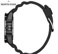North Edge EVOQUE 2 Men's Outdoor Sports Watch—Solar-Powered ...