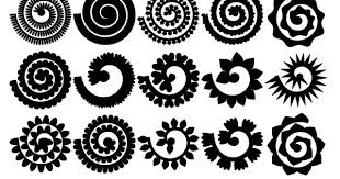 Free Free 84 Template Rose Rolled Flower Svg SVG PNG EPS DXF File