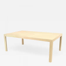 Art deco walnut coffee table. French Art Deco Style White Shagreen And Bone Coffee Table