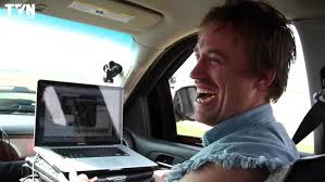 Storm chasers gone wild! When the road plays tricks