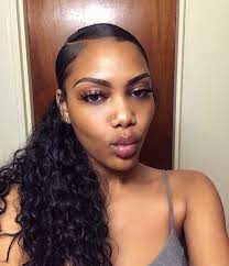 Pin By Marindia Prates On Hairstyles Hair Ponytail Styles Weave Ponytail Hairstyles Wavy Ponytail