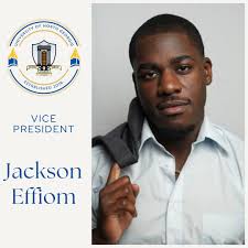 Hi, I'm Jackson Effiom and your vice president for Lambda Pi Eta. I am  originally from Atlanta, Ga and currently a senior at UNG studying  communications with a concentration of public relations!