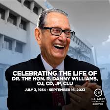 Today, we take the time to honour the legacy of The Hon. R Danny Williams,  a visionary leader and philanthropist who leaves behind an indelible mark 