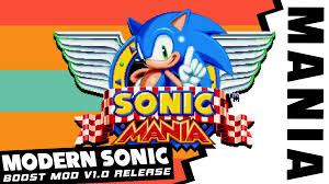 Copy of the interface(ie loading screen, background etc) of original sonic mania game. Modernsonicboost Sonic Mania Modding Tools