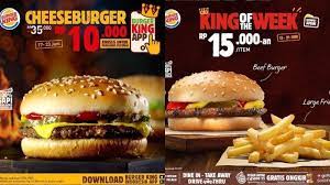 Our king croissan'wich with double sausage is now made with 100% butter for a soft, flaky croissant piled high with fluffy eggs, two helpings of melted american cheese, and a hearty serving of savory. Promo Burger King Cheeseburger Hanya Rp 10 Ribu Pesan Lewat Aplikasi Bk Indonesia Tribunnews Com Mobile