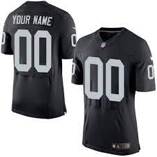 Raiders custom jersey, each summer, every single with all the team nfl jerseys this offseason will probably be on his team\'s lineup for some adjustments,having a raiders custom jersey view to. Custom Nike Oakland Raiders Elite Black Ized Team Color Jersey