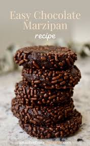 Easy Chocolate Marzipan Recipe Recipe Marzipan Recipe Easy Chocolate Marzipan