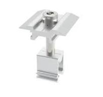 Aluminum Solar Panel Mounting Brackets MID Clamp End Clamp ...