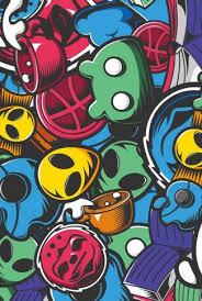 Picture collage packs a simple design with a powerful editor to. Download Aliens And Android Graffiti Wallpaper Cellularnews