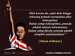 Agus salim didampingi prof rasyidi mengucapkan terima kasih kepada asy syahid hasan al banna atas dukungannya yabg sangat kuat sehingga. Kata Mutiara Hasan Al Banna Crystallovescountry