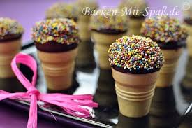 Kuchen Im Waffelbecher Rezept Rezept Muffins Im Waffelbecher Backen Kindergeburtstag Kindergeburtstag Essen
