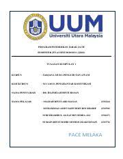 Tuesday, 19 november 2013 01:45. Scca Universiti Utara Malaysia Course Hero