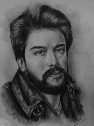 Pencil Drawing Of Burak Ozcivit Portrait Tattoo Portrait Drawings